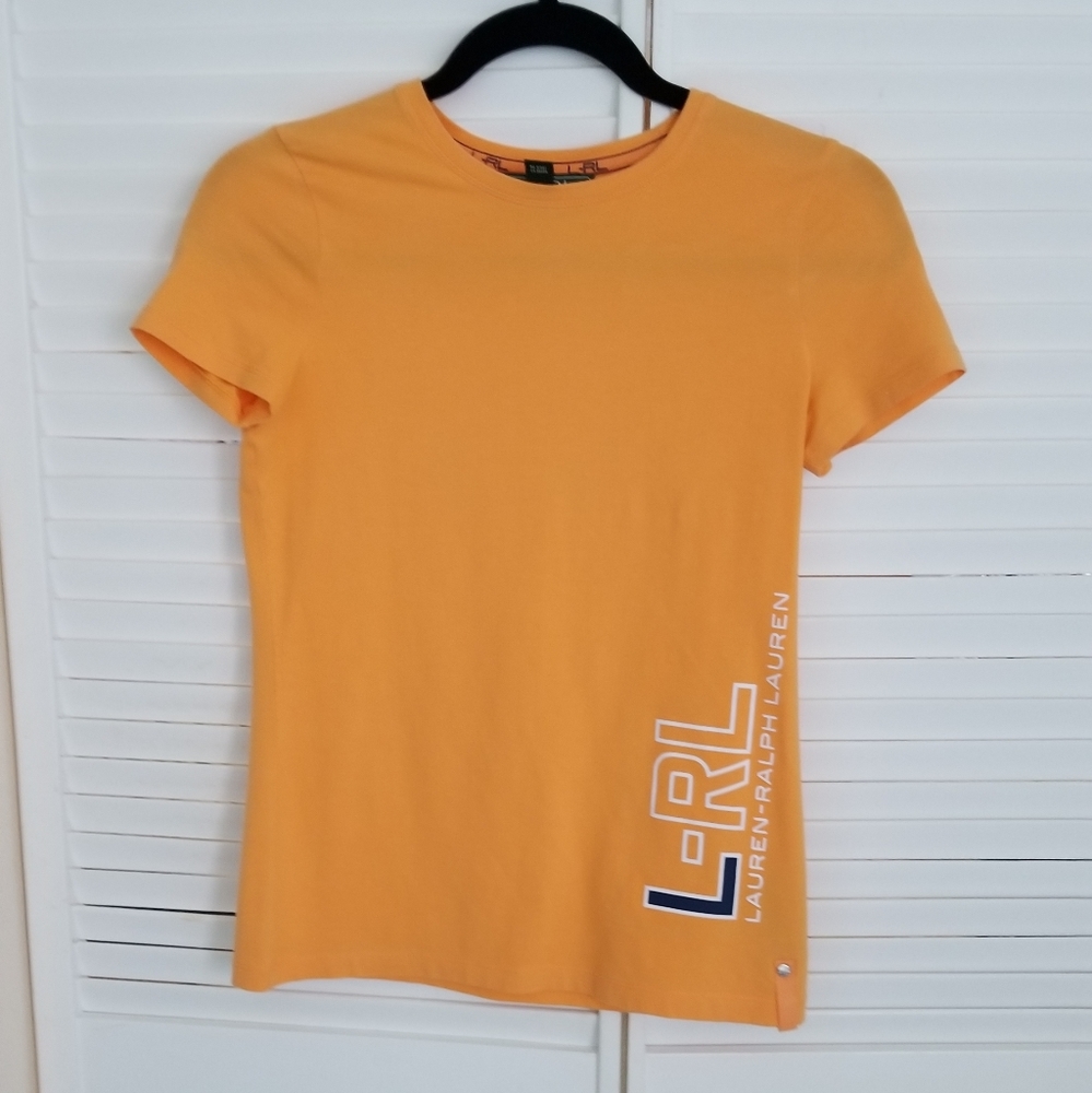 Lauren RL Logo Cotton Top